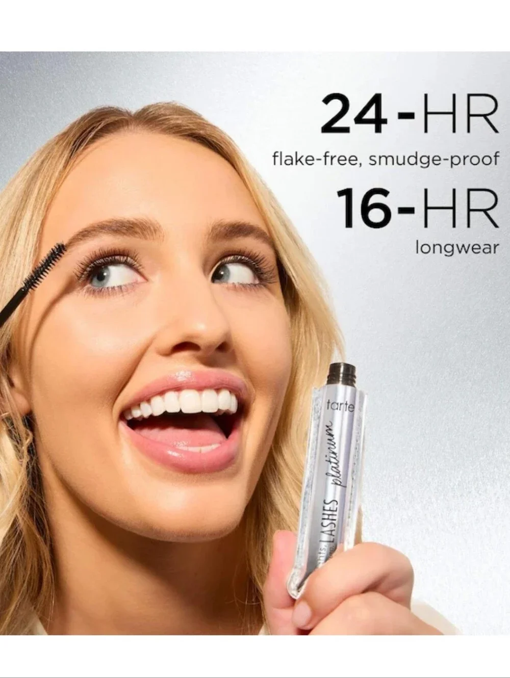 Tarte Lights Camera Lashes 4-in-1 Volumizing & Conditioning Platinum Mascara